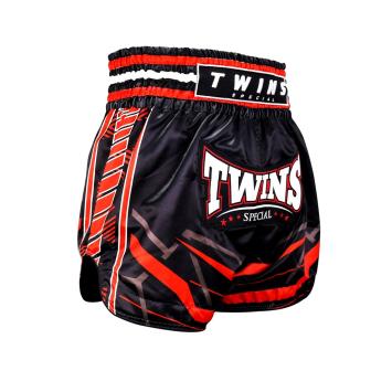 Twins Special TTBL RACING BLACK/RED Muay Thai Short