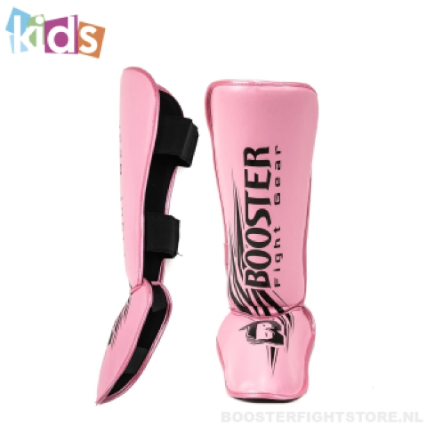 Booster Fightgear - KIDS - Scheenbeschermers - SG CHAMPION -PINK