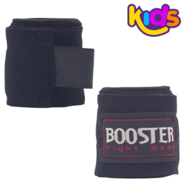 Booster Fightgear - handwrap voor kids - bandages - zwart (250cm) 
