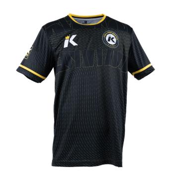 KING PRO BOXING - TSHIRT - KPB 08 TEE 1- ZWART/GEEL