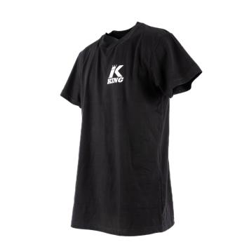 KING PRO BOXING - TSHIRT - KPB TS QR 02 - ZWART