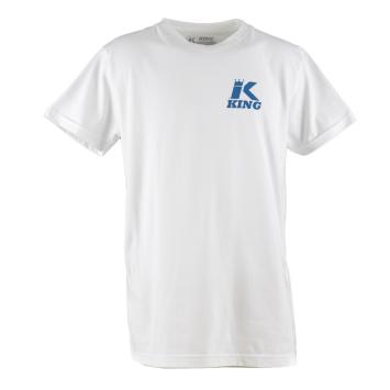 KING PRO BOXING - TSHIRT - KPB TS RETRO 01 - WIT