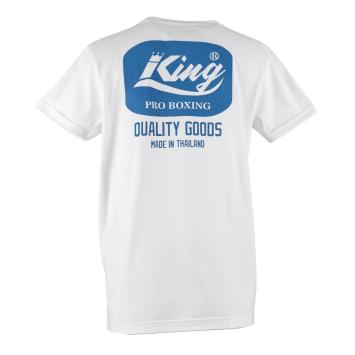 KING PRO BOXING - TSHIRT - KPB TS RETRO 01 - WIT