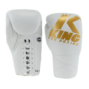 KING PRO BOXING - BOKSHANDSCHOEN - KPB XK LU WHITE/GOLD