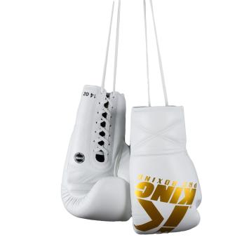 KING PRO BOXING - BOKSHANDSCHOEN - KPB XK LU WHITE/GOLD