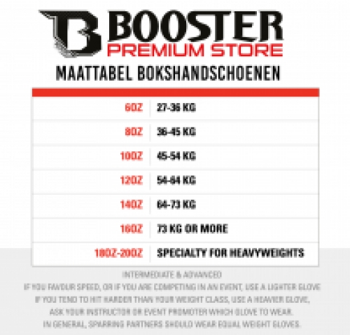Booster Fightgear - Bokshanschoenen - PU Leather - BG PREMIUM STRIKER 2 - Wit
