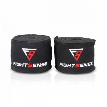 FIGHTSENSE - bandages/handwrap - zwart