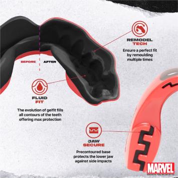 SAFEJAWZ MARVEL™ - GEBITBESCHERMING - DEADPOOL