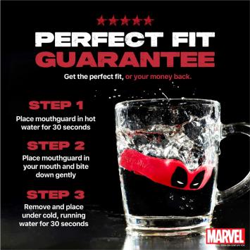 SAFEJAWZ MARVEL™ - GEBITBESCHERMING - DEADPOOL