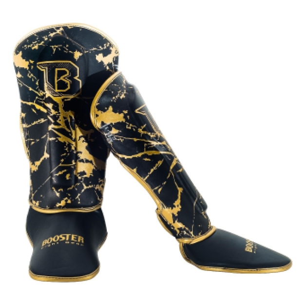 Booster Fight Gear - Bokshandschoenen + scheenbeschermers - Kids - Marble Goud set