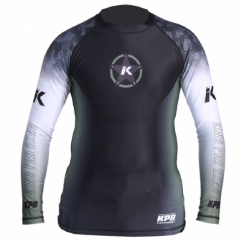 King Pro Boxing - Rashguard - STORMKING - Green