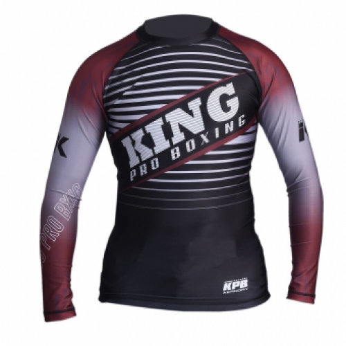 King Pro Boxing - Rashguard - STORMKING  Rood