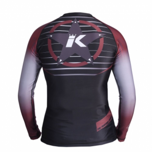 King Pro Boxing - Rashguard - STORMKING  Rood