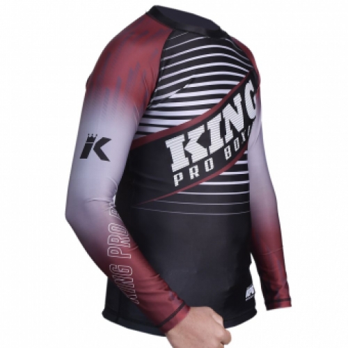 King Pro Boxing - Rashguard - STORMKING  Rood