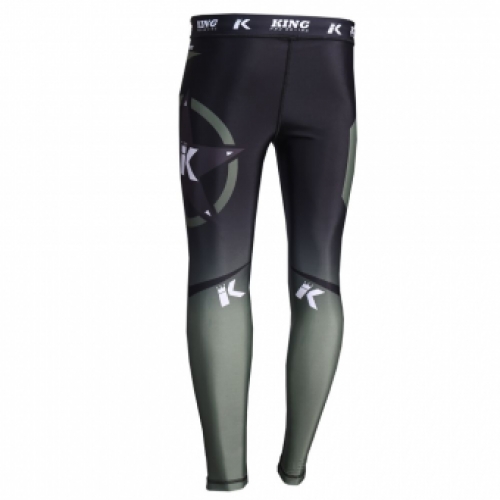 King Pro Boxing | Compressiebroek | SPATS | Stormking | Green