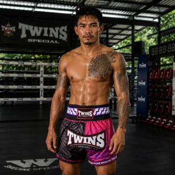 Twins Special TTBL MAZE Muay Thai Short