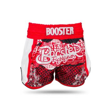 Stap de ring in met de energie en de kleuren van Thailand met de Booster Fightgear TBT Thailand fightshorts. Deze shorts, met