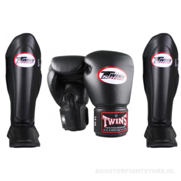 Twins special - fightset - Bokshandschoenen + Scheendekkers - BG-n set