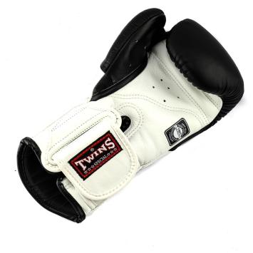 Twins (kick)bokshandschoenen Velcro BGVL-6 Zwart 16oz boosterstore