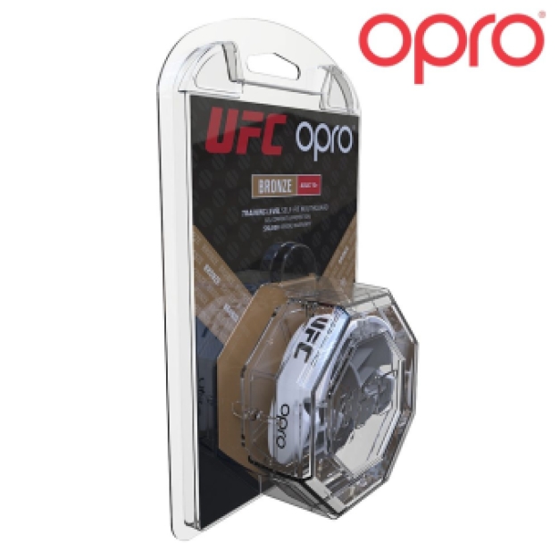 UFC - Opro - gebitsbescherming - Bitje - Bronze - WIT