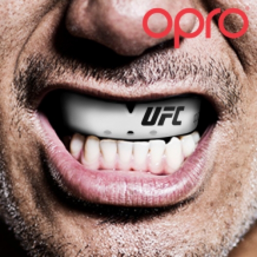 UFC - Opro - gebitsbescherming - Bitje - Bronze - WIT