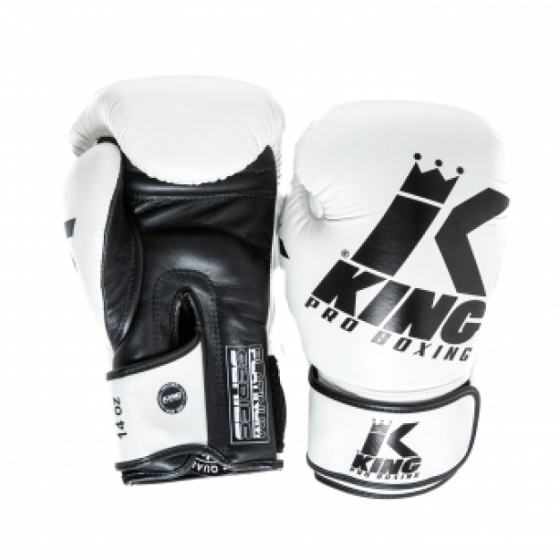 KING PRO BOXING | BOKSHANDSCHOENEN | VINTAGE | CREME ROOD